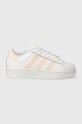 Kožne tenisice adidas Originals SUPERSTAR XLG zrnata koža bijela IF3004