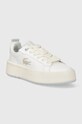 Lacoste sneakersy skórzane CARNABY PLAT 223 1 SFA 46SFA0033 biały AW23