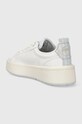 Obuwie Lacoste sneakersy skórzane CARNABY PLAT 223 1 SFA 46SFA0033 biały
