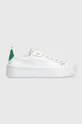λευκό Δερμάτινα αθλητικά παπούτσια Lacoste CARNABY PLAT 223 2 SFA Γυναικεία