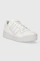 adidas Originals sneakers din piele alb