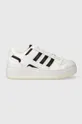 white adidas Originals leather sneakers Forum XLG Women’s