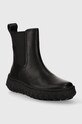 Camper sztyblety skórzane Ground K400654.001 czarny AW23