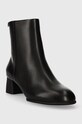 Δερμάτινες μπότες Camper Katie K400664.001 μαύρο AW23