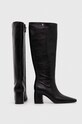 Obuća Kožne čizme Tory Burch BANANA TALL BOOT 154529.006 crna