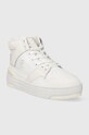 Tommy Hilfiger sneakersy skórzane TH HI BASKET SNEAKER FW0FW07308 biały AW23