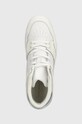 Kožne tenisice Tommy Hilfiger TH HI BASKET SNEAKER bijela FW0FW07308