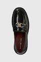 Tommy Hilfiger mokasyny skórzane TH HARDWARE LOAFER czarny FW0FW07329