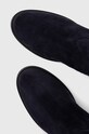 Kozačky Tommy Hilfiger TOMMY ESSENTIALS LONGBOOT námořnická modř FW0FW07476
