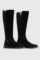 Čizme Tommy Hilfiger ESSENTIALS LONGBOOT FW0FW07476 crna AW23