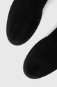 Čizme Tommy Hilfiger ESSENTIALS LONGBOOT crna FW0FW07476