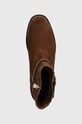 Tommy Hilfiger botki zamszowe ELEVATED ESSENT BOOT THERMO SDE brązowy FW0FW07482