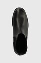 Δερμάτινες μπότες τσέλσι Tommy Hilfiger ELEVATED ESSENT THERMO BOOTIE μαύρο FW0FW07483
