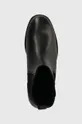 μαύρο Δερμάτινες μπότες τσέλσι Tommy Hilfiger ELEVATED ESSENT THERMO BOOTIE