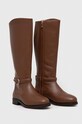 Tommy Hilfiger ghete de piele ELEVATED ESSENT THERMO LONGBOOT FW0FW07484 maro AW23