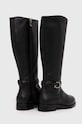 Παπούτσια Δερμάτινες μπότες Tommy Hilfiger ELEVATED ESSENT THERMO LONGBOOT FW0FW07484 μαύρο