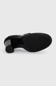 Tommy Hilfiger czółenka skórzane TOMMY ESSENTIAL LOAFER PUMP FW0FW07532 czarny
