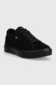 Tenisice od brušene kože Tommy Hilfiger VULC SUEDE SNEAKER LO FW0FW07548 crna AW23