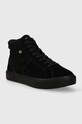 Tommy Hilfiger sneakersy zamszowe VULC SUEDE SNEAKER HI FW0FW07549 czarny AW23