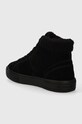 Obutev Superge iz semiša Tommy Hilfiger VULC SUEDE SNEAKER HI FW0FW07549 črna