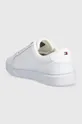 Tommy Hilfiger sneakersy skórzane GOLDEN HW COURT SNEAKER Cholewka: Skóra naturalna, Wnętrze: Materiał tekstylny, Podeszwa: Materiał syntetyczny