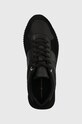 Kožené tenisky Tommy Hilfiger TH ESSENTIAL RUNNER čierna FW0FW07585