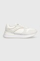 Superge Tommy Hilfiger ELEVATED FEMININE RUNNER Semiš bela FW0FW07594