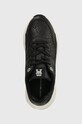 Kožne tenisice Tommy Hilfiger CHUNKY QUILTED MONO RUNNER crna FW0FW07646