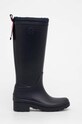 Tommy Hilfiger kalosze TOMMY TARTAN RUBBERBOOT granatowy FW0FW07664