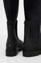 Elegantni škornji Tommy Hilfiger ESSENTIAL TOMMY RAINBOOT Zunanjost: Tekstilni material Notranjost: Tekstilni material Podplat: Sintetični material