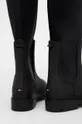 Čizme Tommy Hilfiger ESSENTIAL TOMMY RAINBOOT Vanjski dio: Tekstilni materijal Unutrašnji dio: Tekstilni materijal Potplat: Sintetički materijal