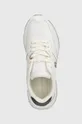 bianco Tommy Hilfiger sneakers in pelle TH ELEVATED FEMININE RUNNER GLD