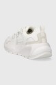 Scarpe Tommy Hilfiger sneakers in pelle TH PREMIUM RUNNER LTHR FW0FW07340 bianco