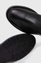 Tommy Hilfiger kozaki skórzane CASUAL ESSENTIAL BELT LONGBOOT czarny FW0FW07480