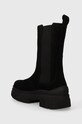 Boty Semišové kotníkové boty Tommy Hilfiger ESSENTIAL SUEDE CHELSEA BOOT FW0FW07489 černá