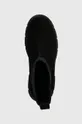 μαύρο Σουέτ μπότες τσέλσι Tommy Hilfiger ESSENTIAL SUEDE CHELSEA BOOT