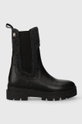 nero Tommy Hilfiger stivaletti alla caviglia SEASONAL FEMININE CHELSEA BOOT Donna