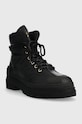 Členkové topánky Tommy Hilfiger TH MONOGRAM OUTDOOR BOOT FW0FW07502 čierna AW23