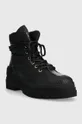 Členkové topánky Tommy Hilfiger TH MONOGRAM OUTDOOR BOOT čierna