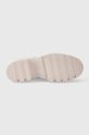 Topánky chelsea Tommy Hilfiger RUBBERIZED MID HEEL BOOT FW0FW07520 béžová