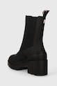 Boty Boty s gumou Tommy Hilfiger RUBBERIZED MID HEEL BOOT FW0FW07520 černá