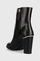 Παπούτσια Δερμάτινες μπότες Tommy Hilfiger FEMININE TH HARDWARE BOOTIE FW0FW07540 μαύρο