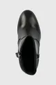 чорний Шкіряні черевики Tommy Hilfiger FEMININE TH HARDWARE BOOTIE