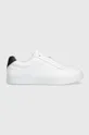 λευκό Δερμάτινα αθλητικά παπούτσια Tommy Hilfiger TH ELEVATED CLASSIC SNEAKER Γυναικεία