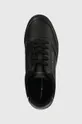 μαύρο Δερμάτινα αθλητικά παπούτσια Tommy Hilfiger TH ELEVATED CLASSIC SNEAKER