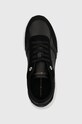 Δερμάτινα αθλητικά παπούτσια Tommy Hilfiger ESSENTIAL LTHR RUNNER μαύρο FW0FW07587