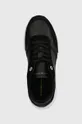 μαύρο Δερμάτινα αθλητικά παπούτσια Tommy Hilfiger ESSENTIAL LTHR RUNNER