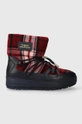 mornarsko modra Snežke Tommy Hilfiger TARTAN SNOWBOOT Ženski