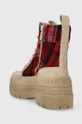 Členkové topánky Tommy Hilfiger FEMININE TARTAN LACE UP BOOTIE Zvršok: Textil, Prírodná koža Vnútro: Textil, Prírodná koža Podrážka: Syntetická látka