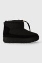 Tommy Hilfiger śniegowce TOMMY MONOGRAM SNOWBOOT tekstylny czarny FW0FW07637